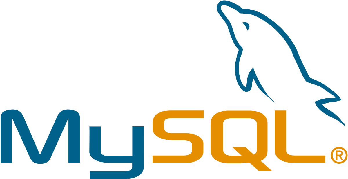 mySQL logo.